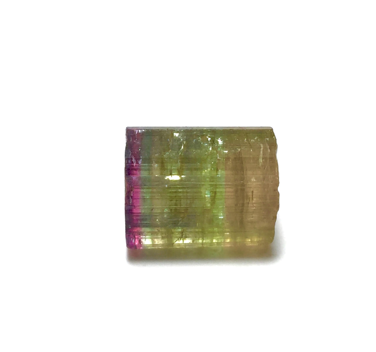 Hot Pink Cap Tourmailine Crystal