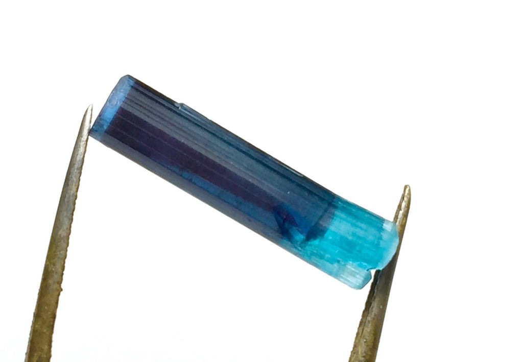 Ink Blue Terminated Tourmaline Crystal