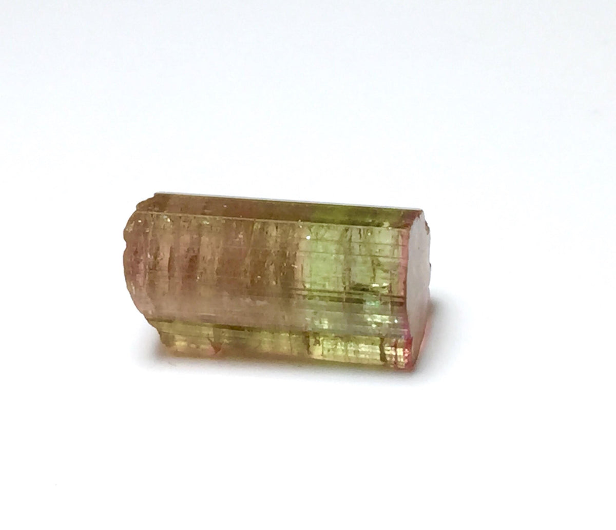 Hot Pink Cap Tourmailine Crystal