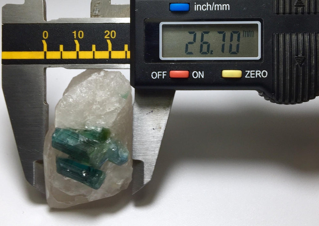 Natural Indicolite Blue Tourmaline Cluster On Quartz, Tourmaline Specimen,