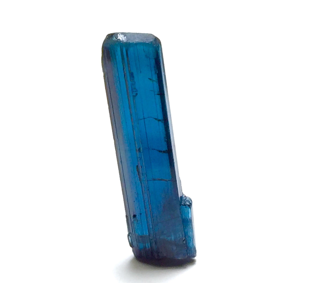 Ink Blue Terminated Tourmaline Crystal