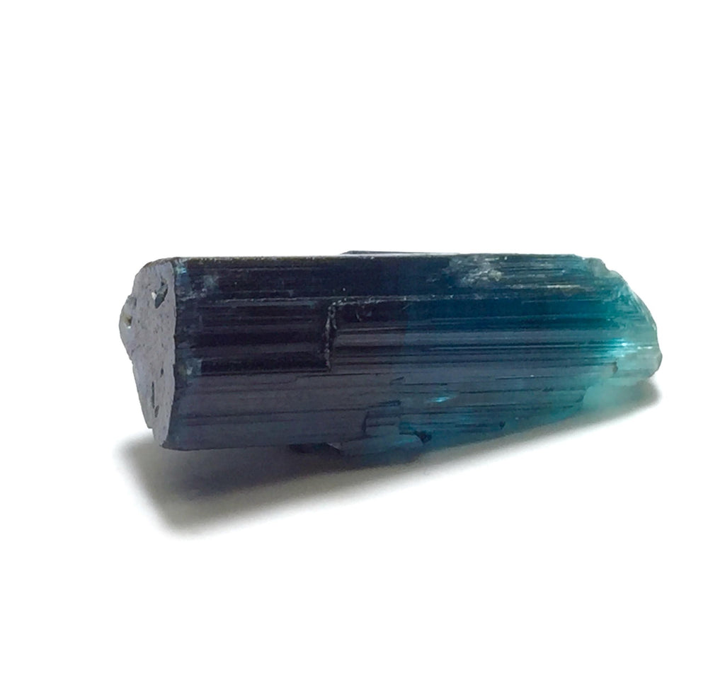 Double Termination Indicolite Blue Tourmaline Crystal