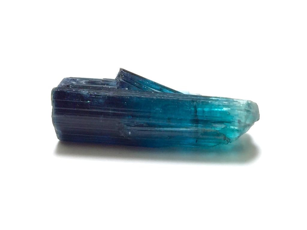 Double Termination Indicolite Blue Tourmaline Crystal