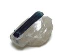 Natural Indicolite Blue Tourmaline On Quartz, Tourmaline Specimen,