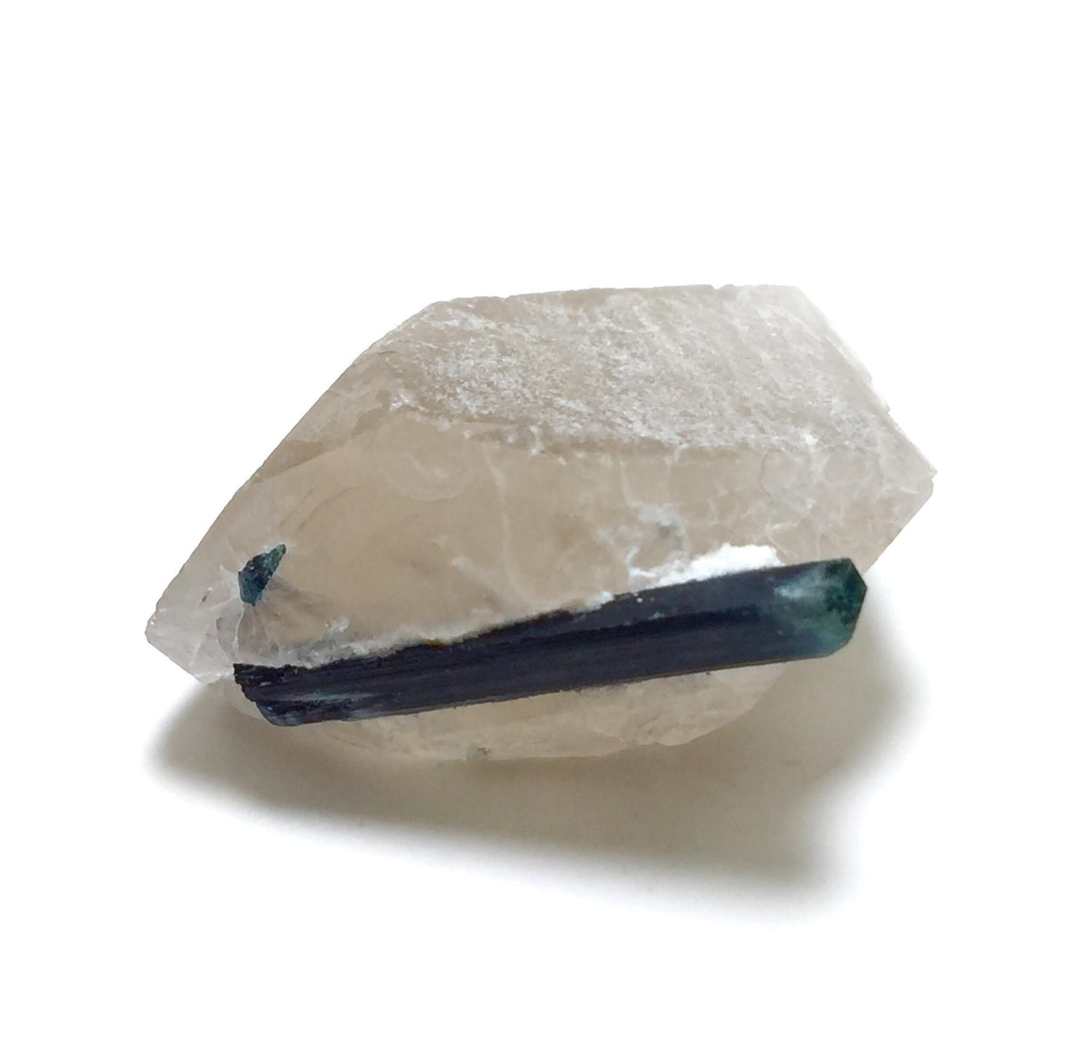 Natural Indicolite Blue Tourmaline On Quartz, Tourmaline Specimen,
