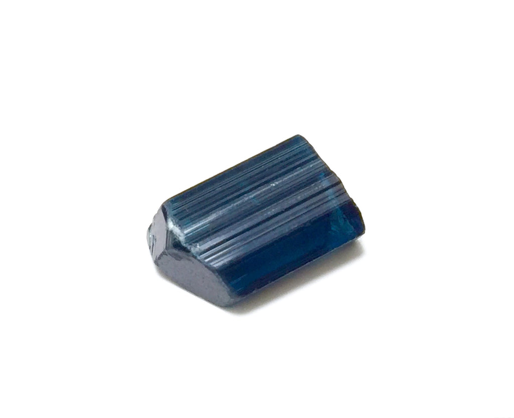 Deep Ink Blue Tourmaline Crystal