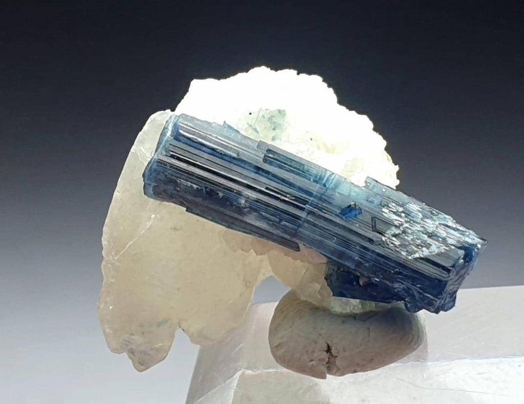 Natural Blue Indicolite Tourmaline Specimen, Afghanistan