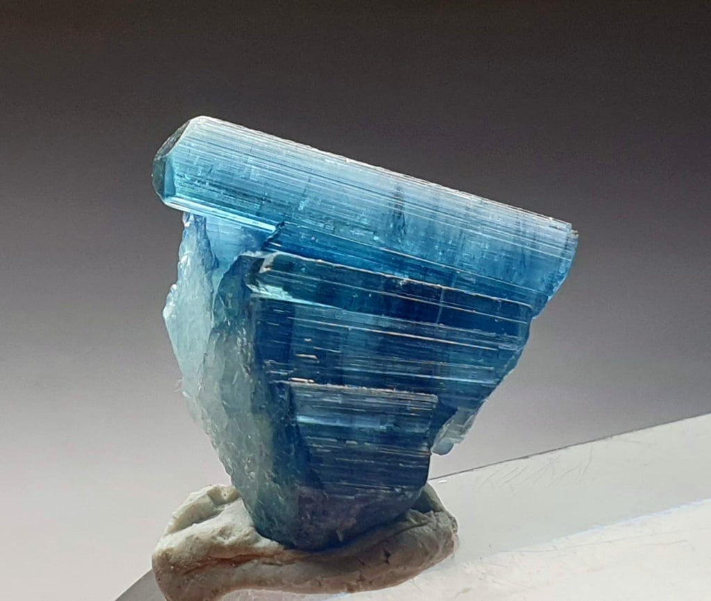 Blue Indicolite Tourmaline Spray Specimen