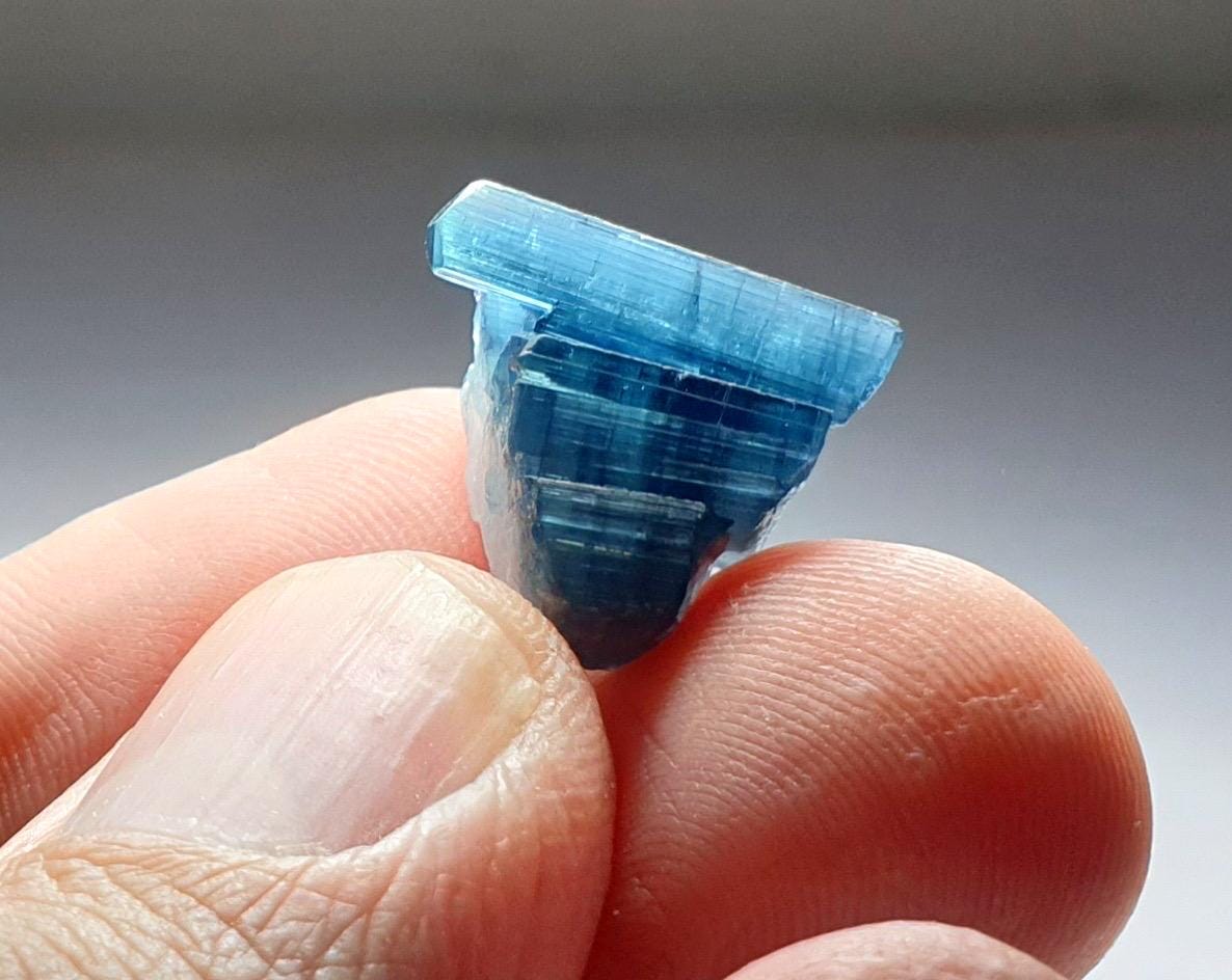 Blue Indicolite Tourmaline Spray Specimen