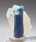 Natural Indicolite Blue Tourmaline On Quartz, Tourmaline Specimen,