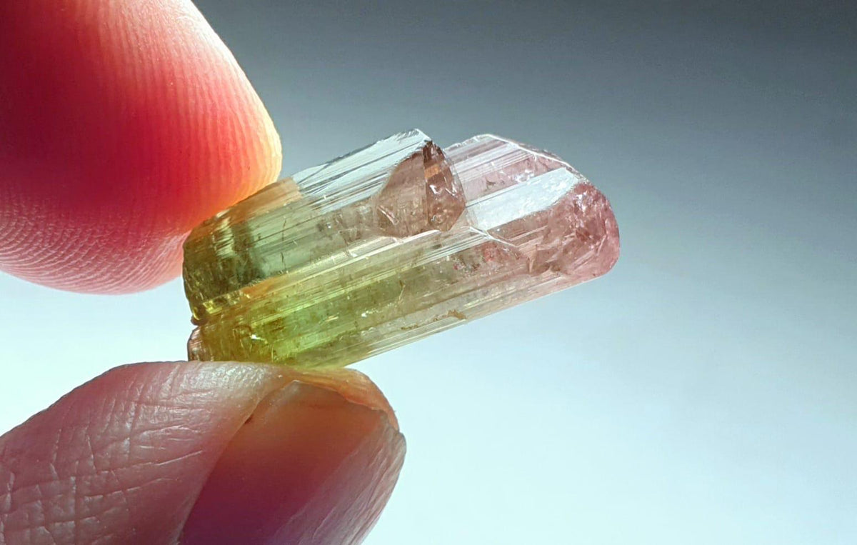Lipstick Bi Color Tourmaline Crystal
