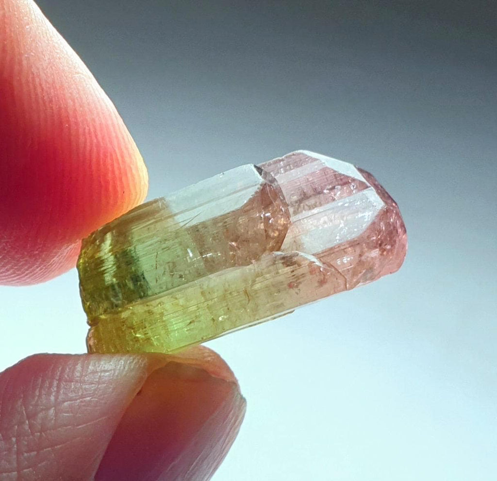Lipstick Bi Color Tourmaline Crystal