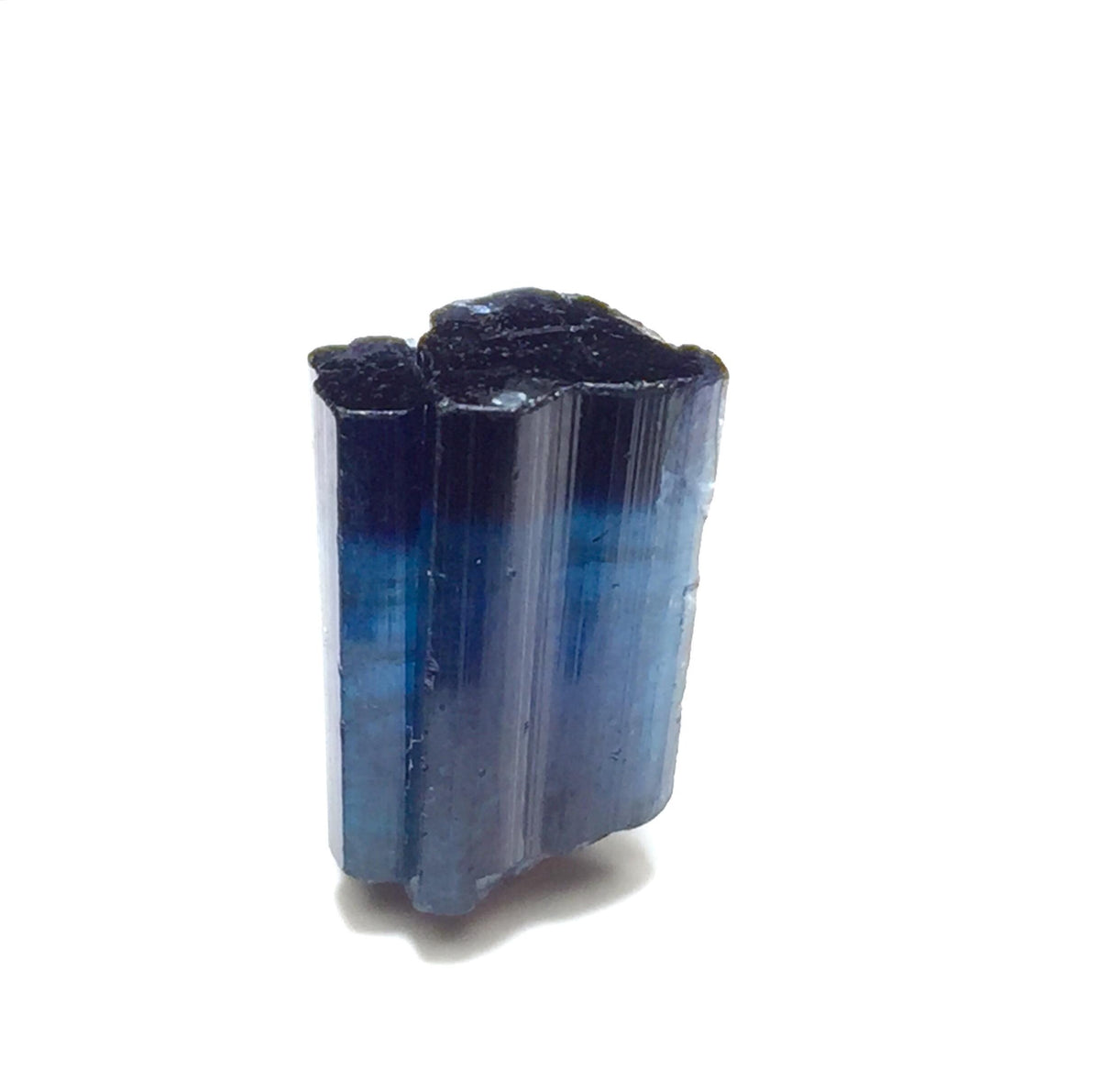 Ink Blue Cap  Tourmaline Crystal