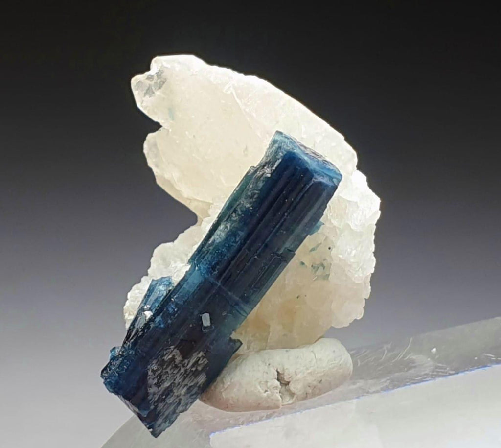 Natural Blue Indicolite Tourmaline Specimen, Afghanistan