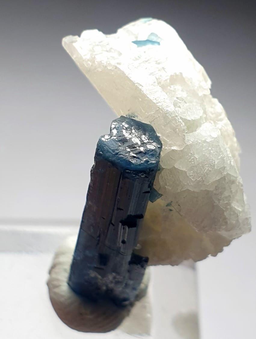 Natural Blue Indicolite Tourmaline Specimen, Afghanistan
