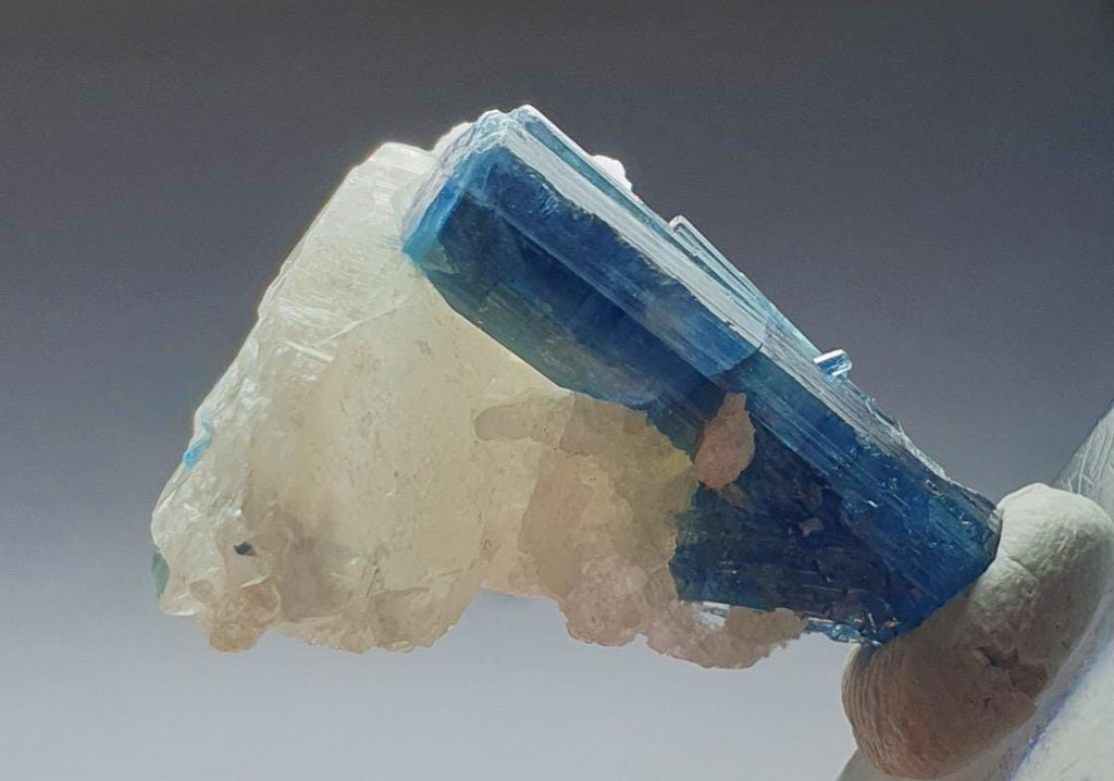 Natural Blue Indicolite Tourmaline Specimen, Afghanistan