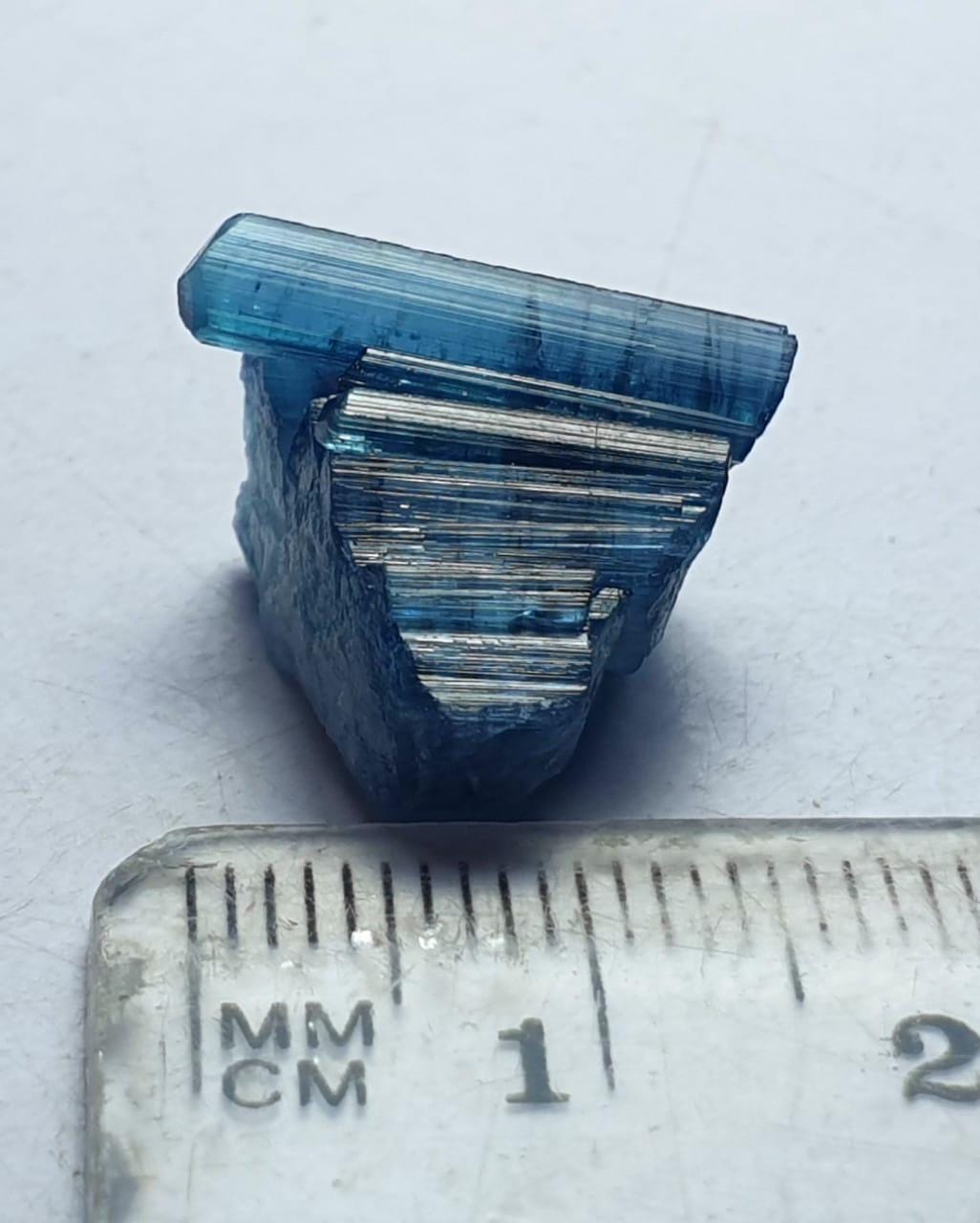 Blue Indicolite Tourmaline Spray Specimen