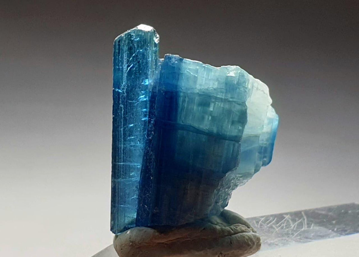 Blue Indicolite Tourmaline Spray Specimen