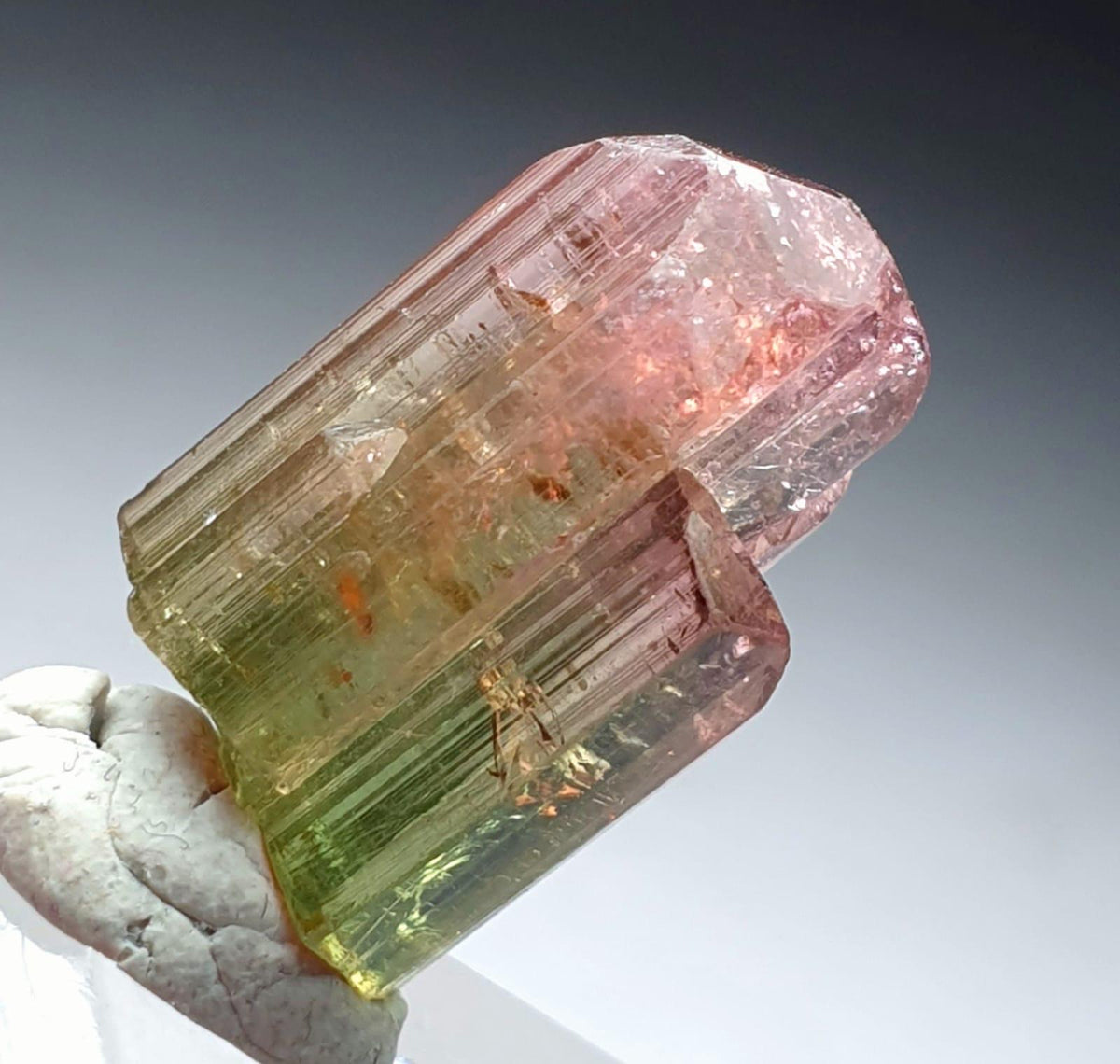 Lipstick Bi Color Tourmaline Crystal