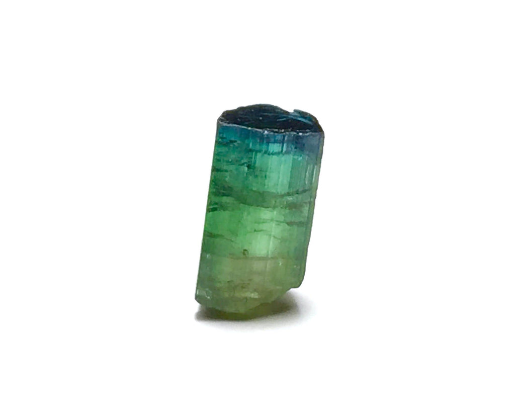 Blue Cap Watermelon Tourmaline Crystal