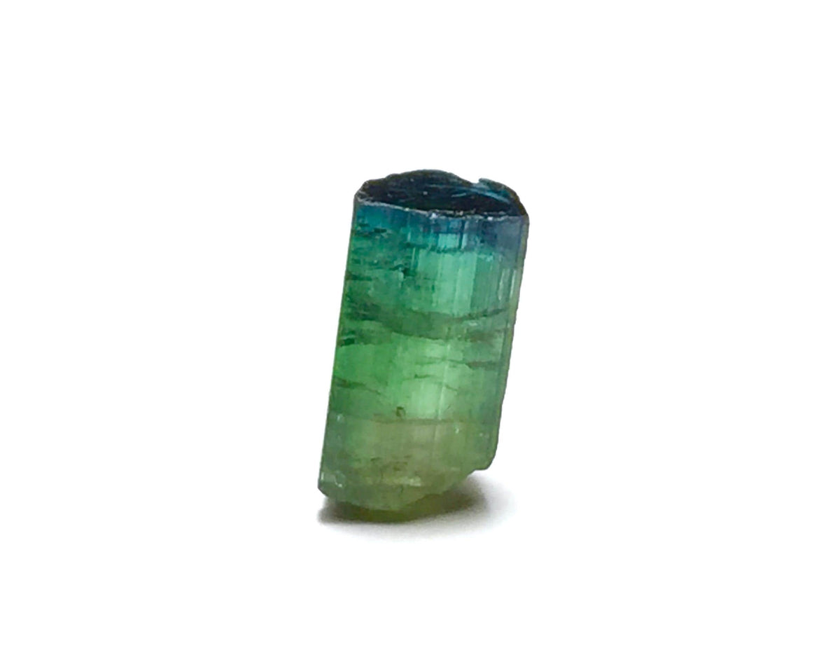 Blue Cap Watermelon Tourmaline Crystal