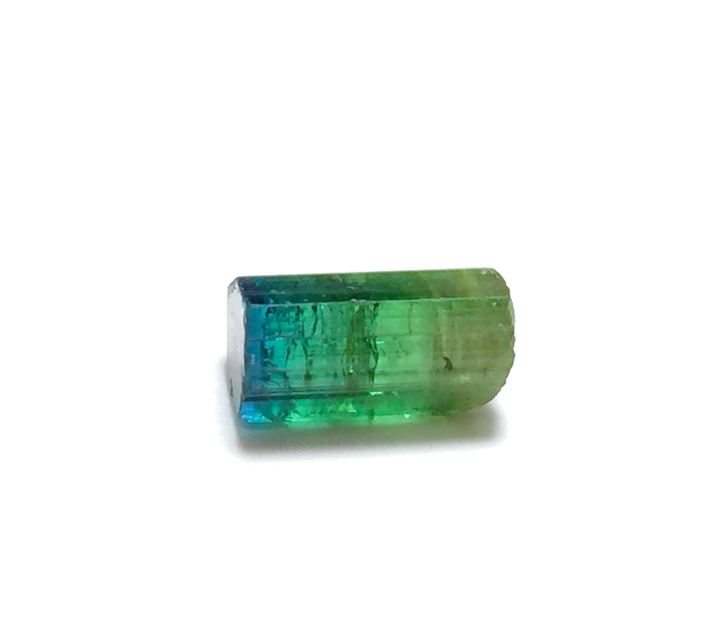 Blue Cap Watermelon Tourmaline Crystal