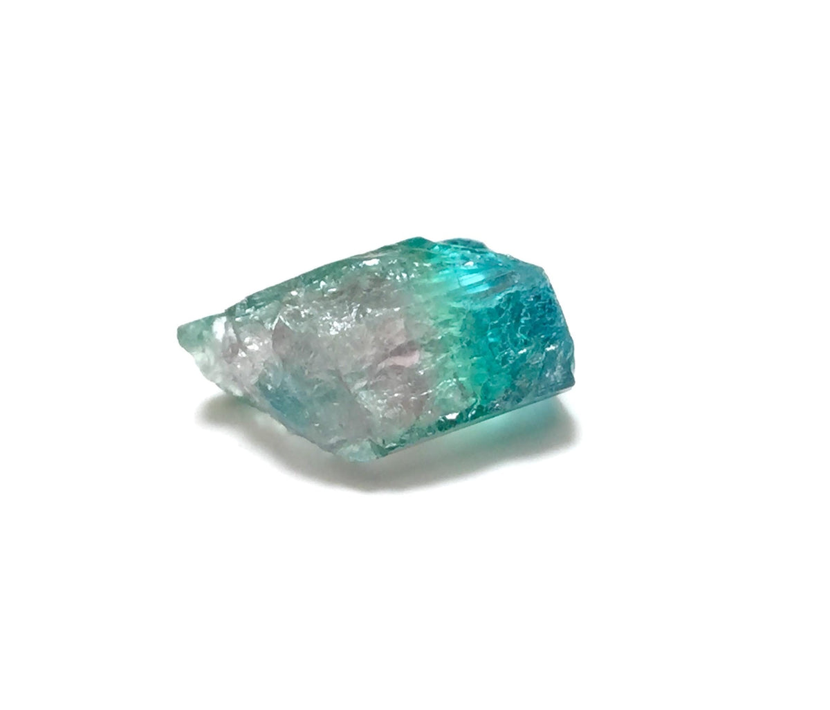 Blue Cap Watermelon Tourmaline Crystal