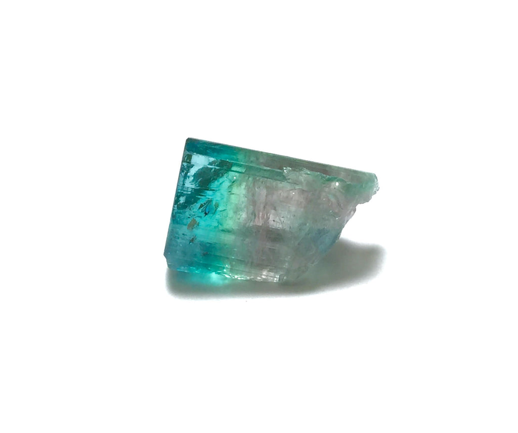 Blue Cap Watermelon Tourmaline Crystal