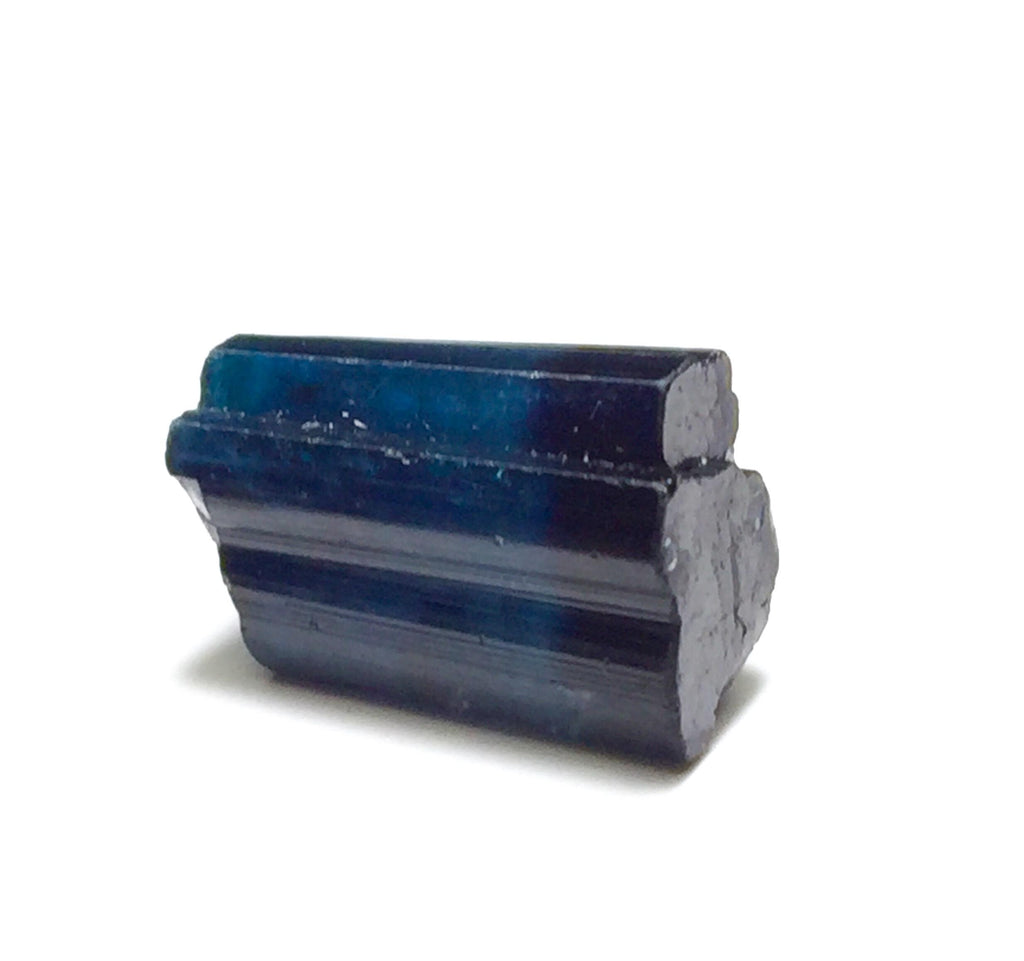 Ink Blue Cap  Tourmaline Crystal