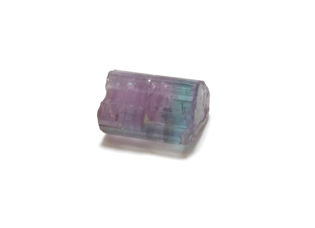 Purple Cap Bi Color Terminated Tourmaline Crystal
