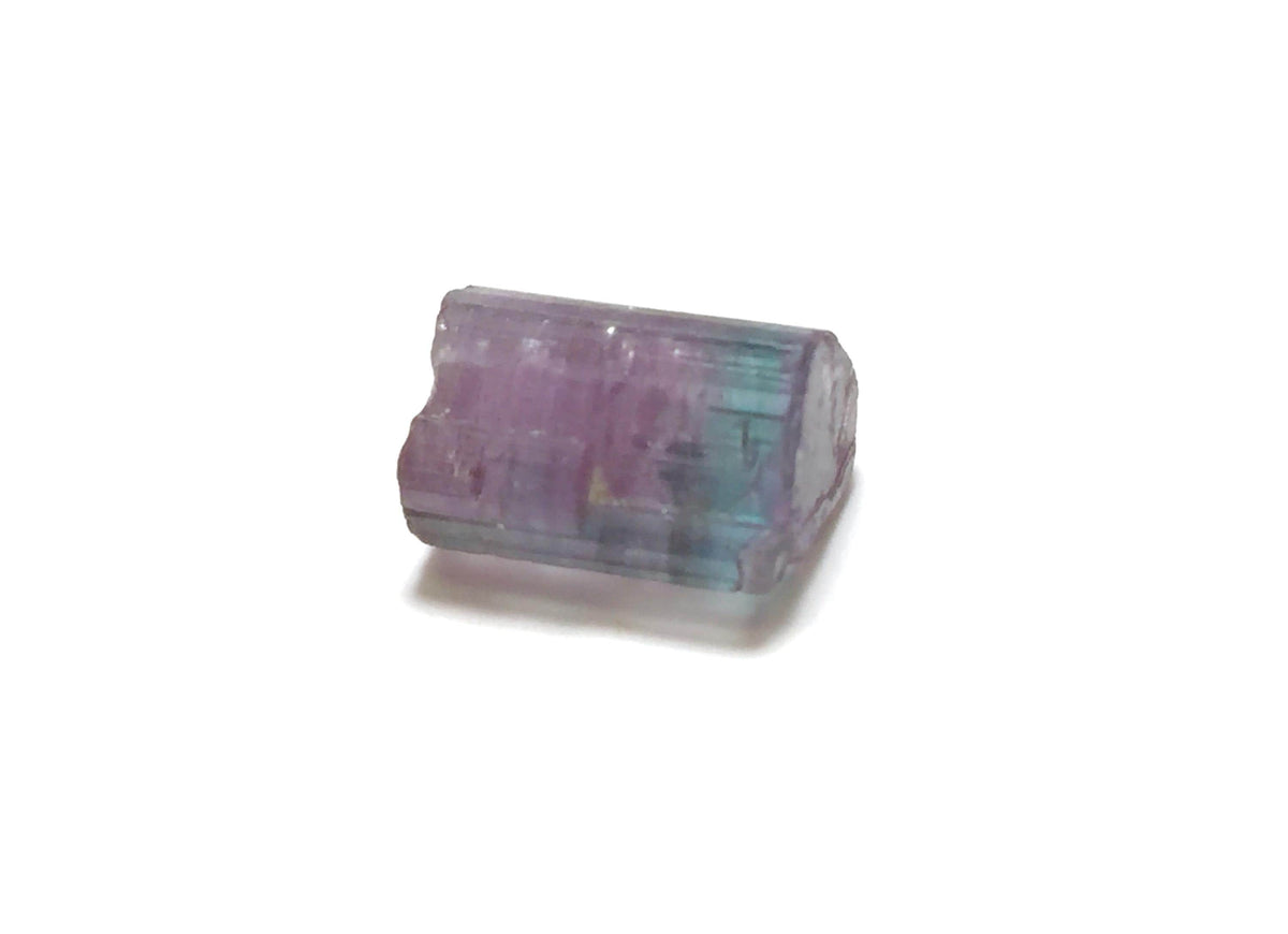 Purple Cap Bi Color Terminated Tourmaline Crystal