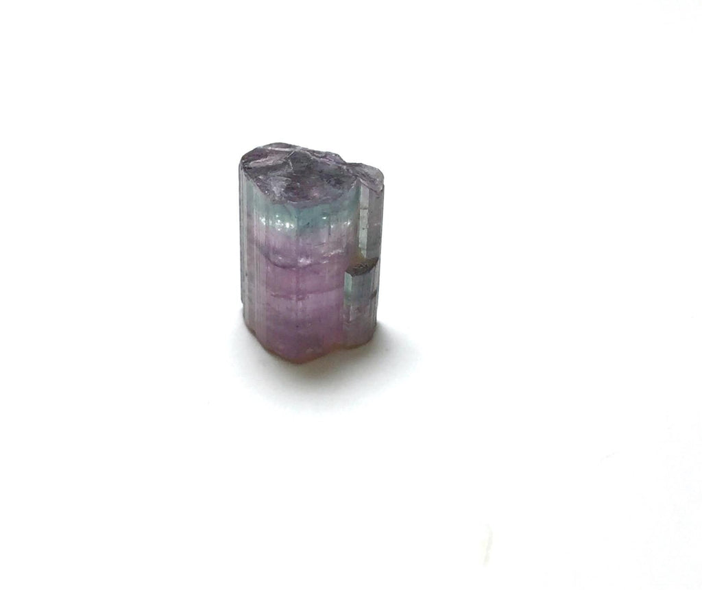 Purple Cap Bi Color Terminated Tourmaline Crystal