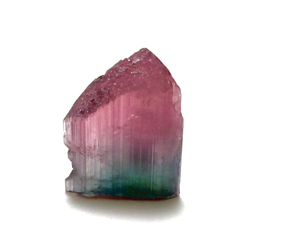 Bi Color Terminated Tourmaline Crystal