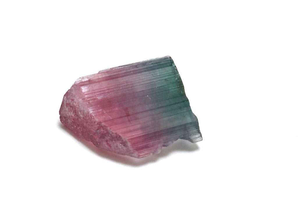 Bi Color Terminated Tourmaline Crystal