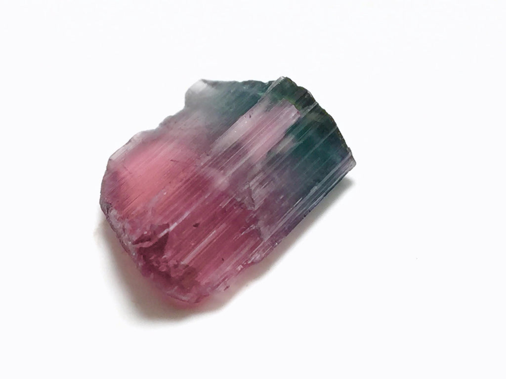 Bi Color Terminated Tourmaline Crystal