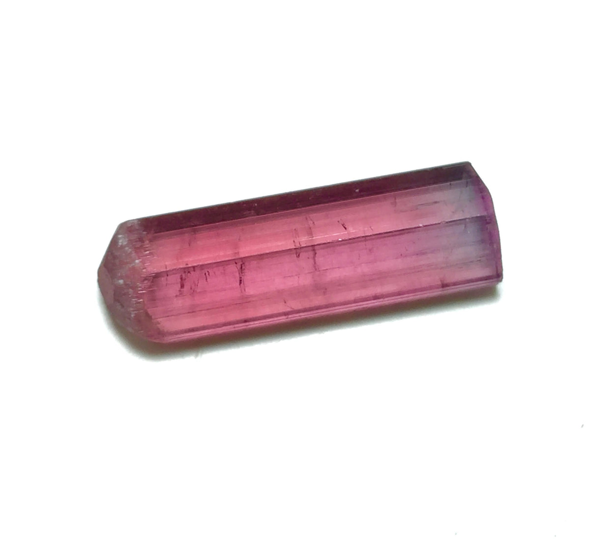Natural Pink Tourmaline Crystal | Transparent Terminated Tourmaline Specimen | Afghanistan Gemstone