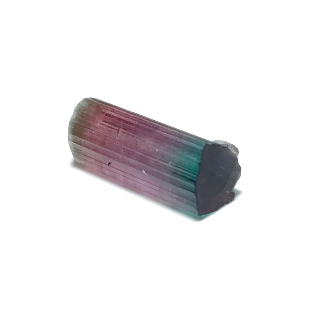 Bi Color Terminated Tourmaline Crystal