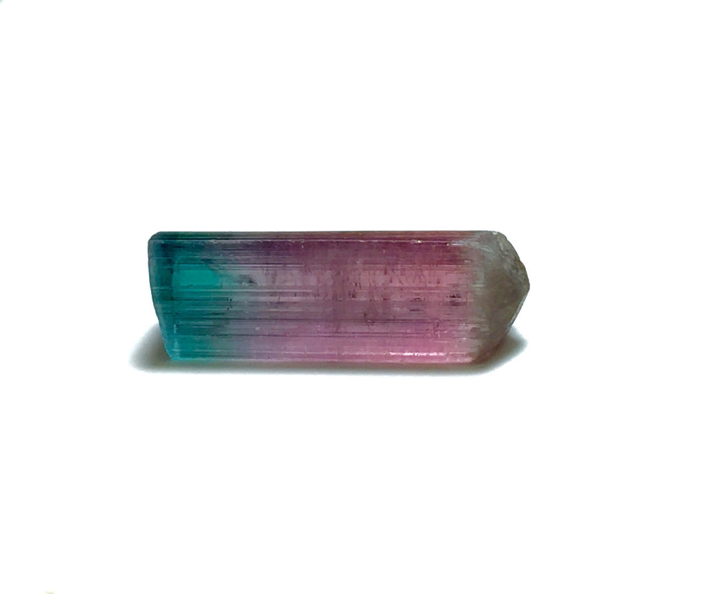 Bi Color Terminated Tourmaline Crystal