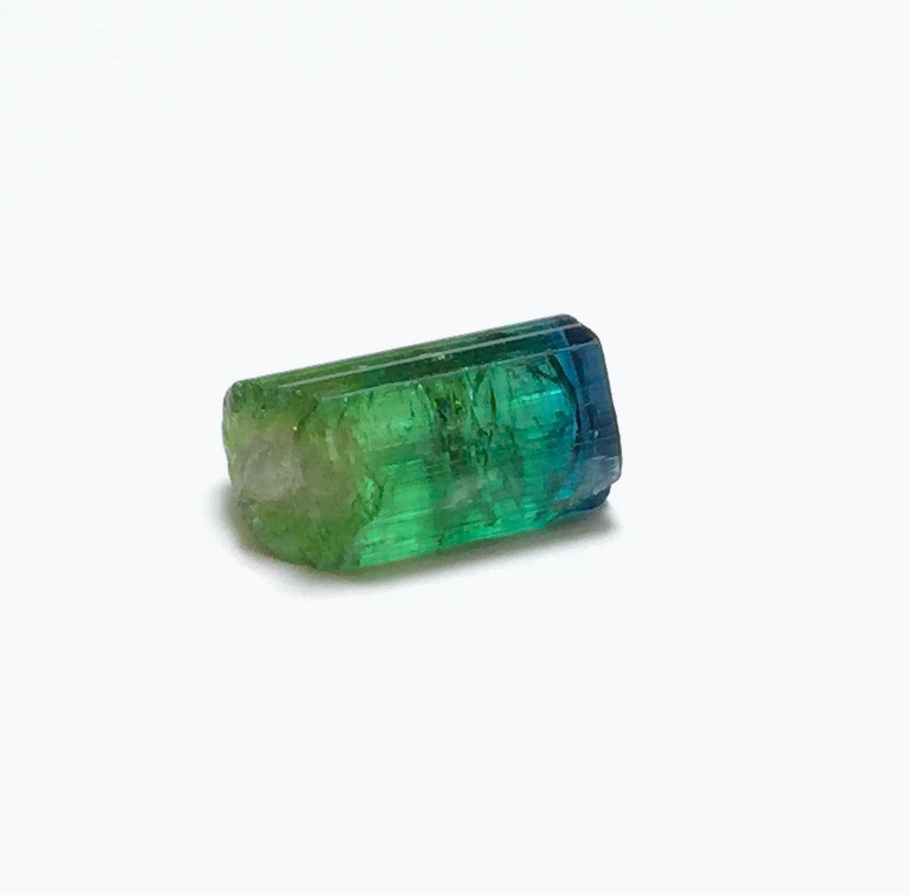 Blue Cap Watermelon Tourmaline Crystal