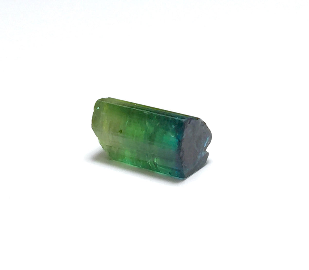 Blue Cap Watermelon Tourmaline Crystal