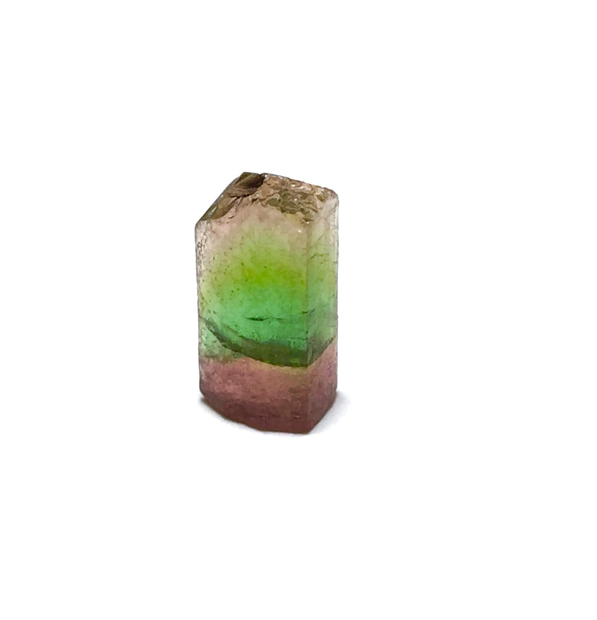 Tri Color Terminated Tourmaline Crystal