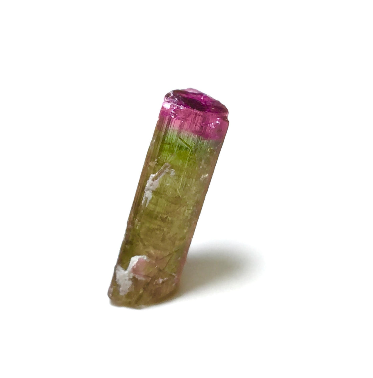 Purple Cap Bi Color Terminated Tourmaline Crystal