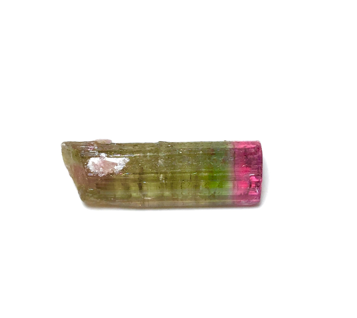 Purple Cap Bi Color Terminated Tourmaline Crystal