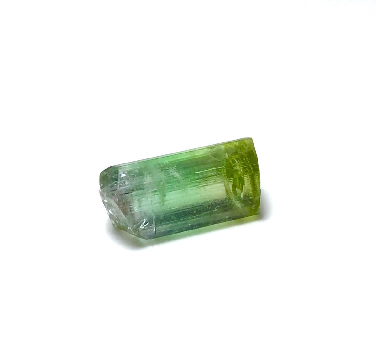 Apple Green  Tourmaline Crystal