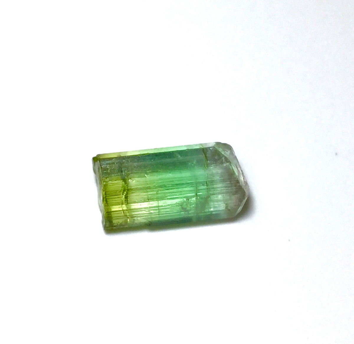 Apple Green  Tourmaline Crystal