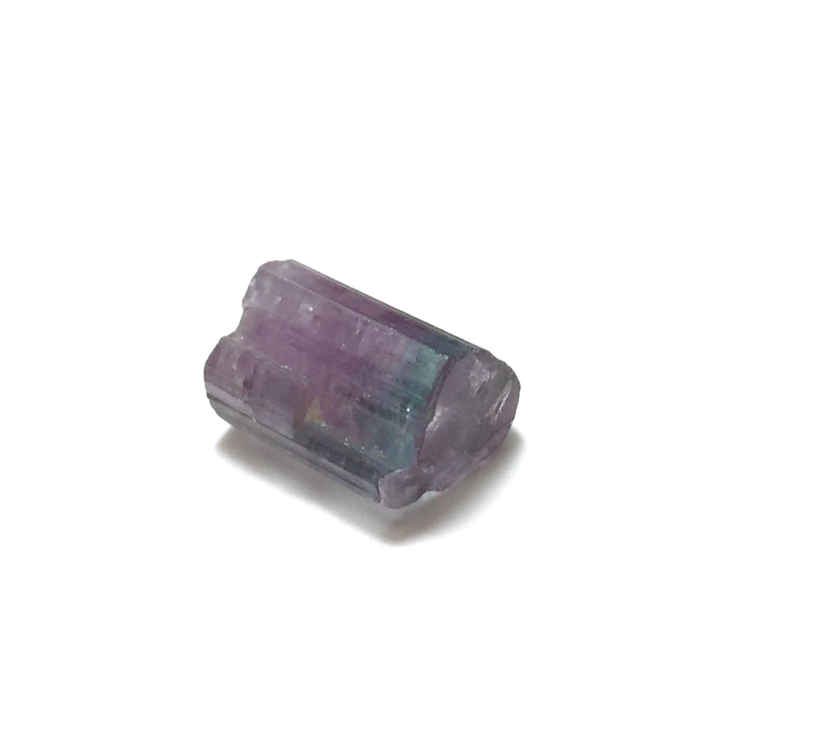 Purple Cap Bi Color Terminated Tourmaline Crystal