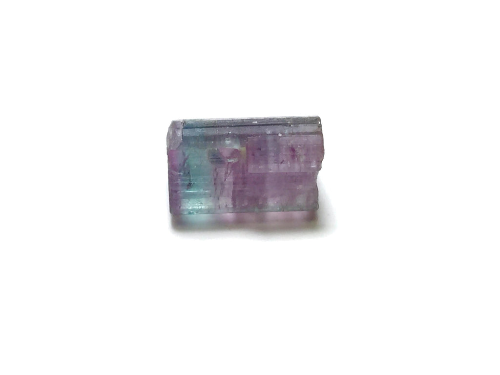 Purple Cap Bi Color Terminated Tourmaline Crystal