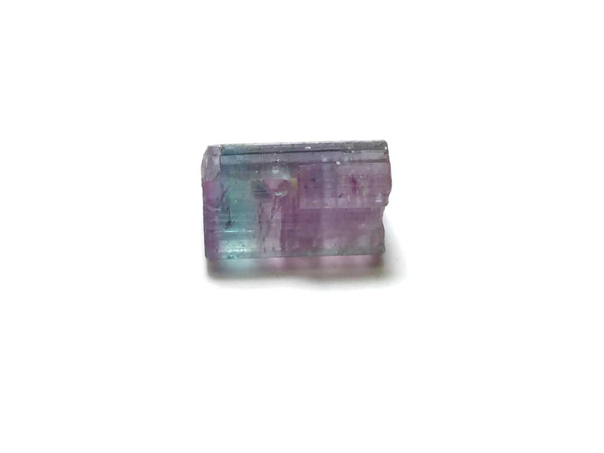Purple Cap Bi Color Terminated Tourmaline Crystal