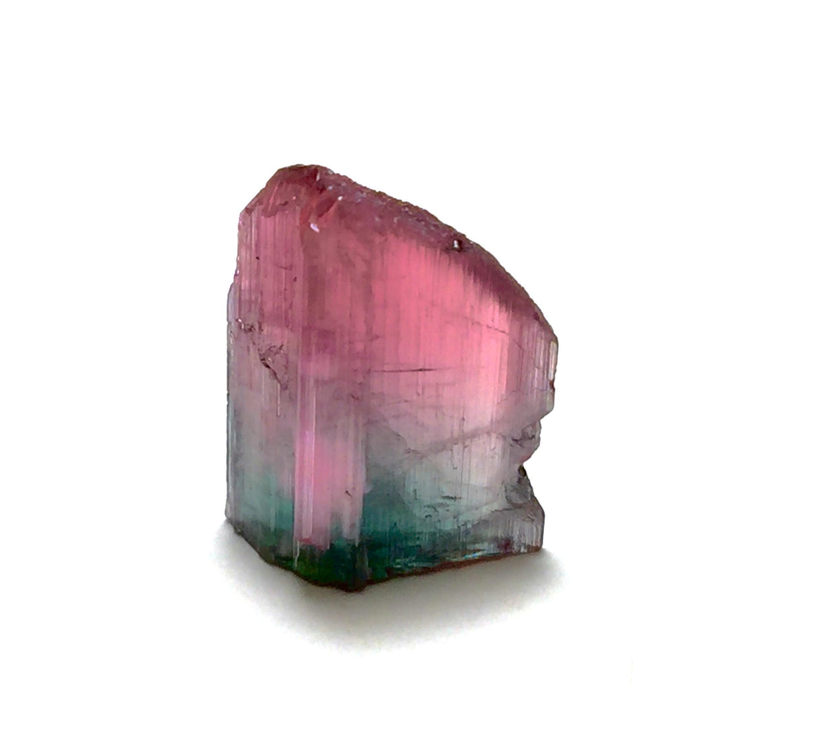 Bi Color Terminated Tourmaline Crystal