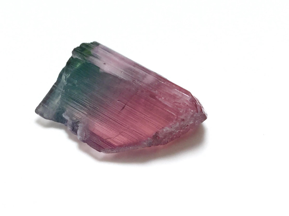 Bi Color Terminated Tourmaline Crystal